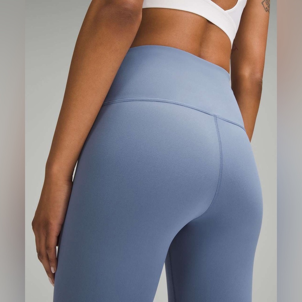 lululemon Wunder train high rise Blue Leggings - Picture 4 of 5
